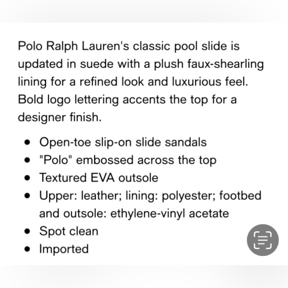 🎈HOST PICK🎈Men’s Polo Ralph Lauren Suede Slides Sandals Flip Flops - Picture 3 of 5